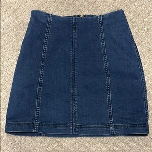 Denim Blue Skirt